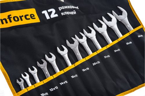 Inforce Набор рожковых ключей 12 предметов 06-05-44
