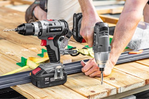 Аккумуляторная бесщеточная дрель-шуруповерт GRAPHITE Energy+ 58G019