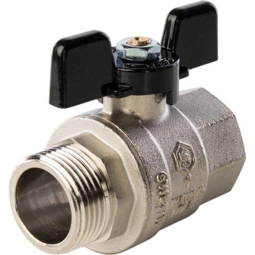 Фото SVB-0004-000025 STOUT Кран шаровой полнопроходной, ВР/НР, ручка бабочка 1 SVB-0004-000025 STOUT Кран шаровой полнопроходной, ВР/НР, ручка бабочка 1