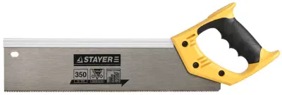 STAYER 12 TPI, 350 мм, ножовка с усиленным обушком для стусла (пила) COBRA 12 15365-35