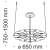 Подвесной светильник Technical MOD037PL-L16B