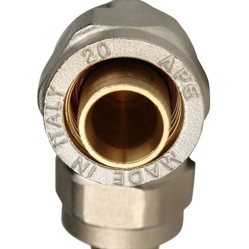 Фото SFS-0003-002020 STOUT Угольник  90° 20х20 для металлопластиковых труб винтовой SFS-0003-002020 STOUT Угольник  90° 20х20 для металлопластиковых труб винтовой