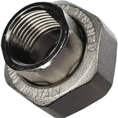 Фото SFT-0034-000012 STOUT Разъемное соединение "американка" ВВ никелированное 1/2 SFT-0034-000012 STOUT Разъемное соединение "американка" ВВ никелированное 1/2