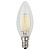 Филаментная лампа ЭРА F-LED B35-11w-840-E14 свеча, 11 Вт, нейтральная, E14, 10/100/5000 Б0046987