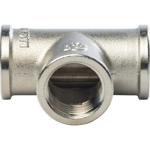 Фото SFT-0020-000012 STOUT Тройник ВВ никелированный 1/2 SFT-0020-000012 STOUT Тройник ВВ никелированный 1/2