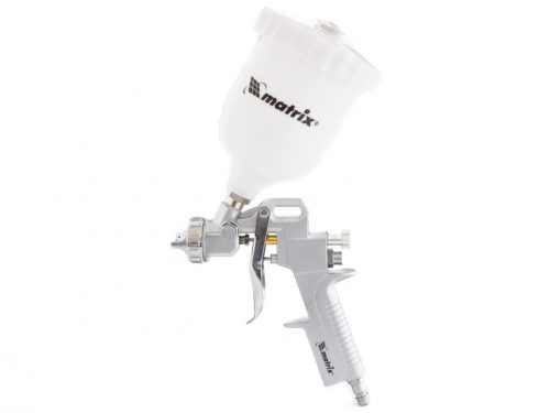 Фото Набор пневмоинструмента, 5 предметов, быстросъемное соединение, краскораспылитель с верхним бачком Matrix Набор пневмоинструмента, 5 предметов, быстросъемное соединение, краскораспылитель с верхним бачком Matrix