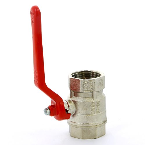 Кран шаровой ITAP VIENNA 117 - 2' (НР/ВР, PN25, Tmax 150°С, ручка-рычаг красная)