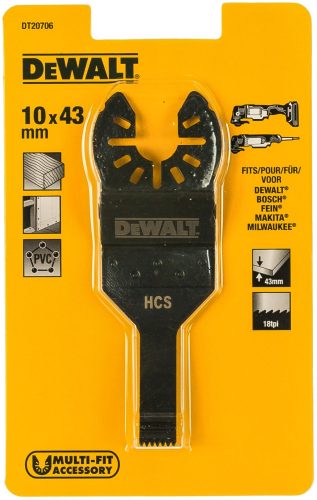 Насадка для многофункционального инструмента (10х43 мм) DeWALT DT 20706