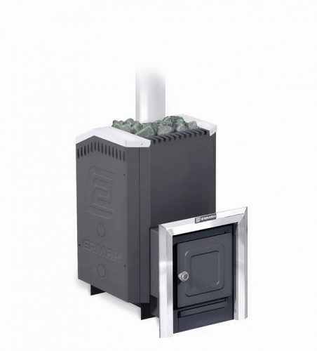 Фото Дровяная печь для бани Ермак 12 Стандарт (сталь) Дровяная печь для бани Ермак 12 Стандарт (сталь)