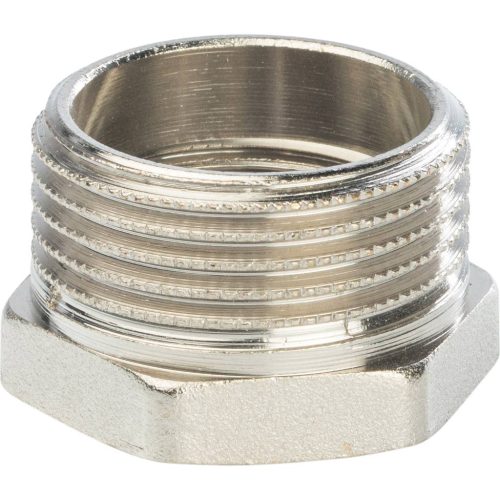 Фото SFT-0029-000134 STOUT Футорка никелированная 1"X3/4" SFT-0029-000134 STOUT Футорка никелированная 1"X3/4"