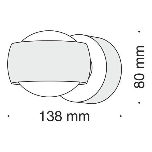 Бра Technical MOD072WL-L8B3K