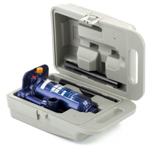 Домкрат гидравлический бутылочный, 4 т, h подъема 188-363 мм, в пластиковом кейсе Stels