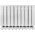 Global VOX- R 500 10 секций радиатор алюминиевый боковое подключение (белый RAL 9010)