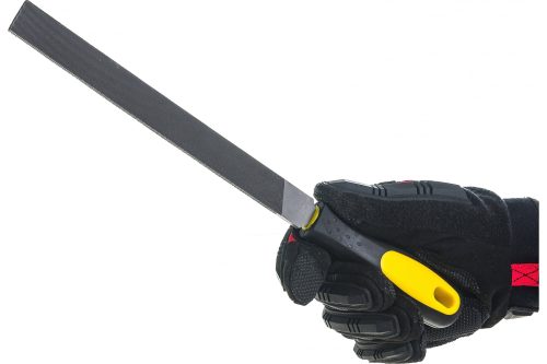 Фото STAYER 200 мм, № 2, напильник плоский 16601-20-2 STAYER 200 мм, № 2, напильник плоский 16601-20-2