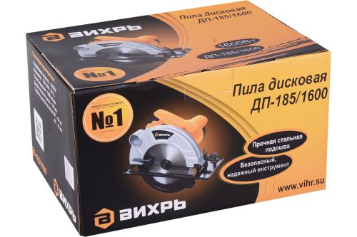 Фото Дисковая пила ВИХРЬ ДП-185/1600 Дисковая пила ВИХРЬ ДП-185/1600
