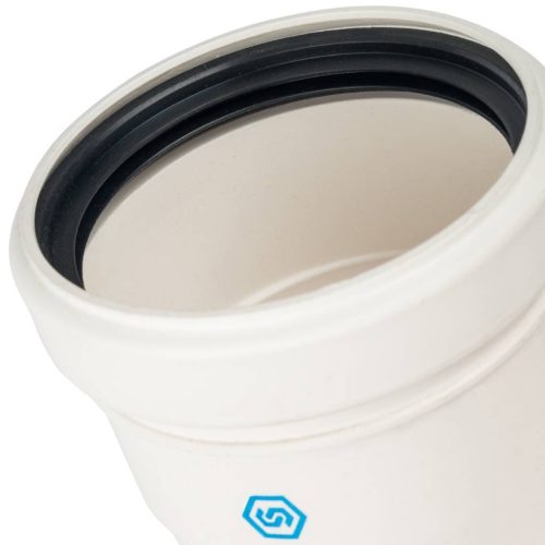 Фото SCA-8080-010090 STOUT Элемент дымохода конденсац. угол 87° с инспекцией DN80 м/п PP-FE SCA-8080-010090 STOUT Элемент дымохода конденсац. угол 87° с инспекцией DN80 м/п PP-FE