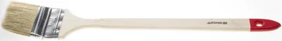 STAYER 75 мм, 3", щетина натуральная, деревянная ручка, кисть радиаторная UNIVERSAL 0111-75