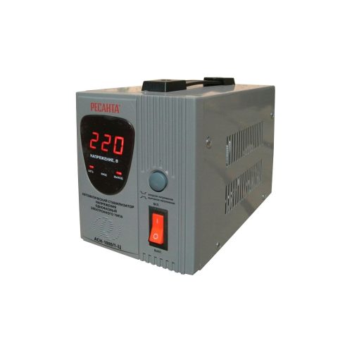 Фото Стабилизатор напряжения Ресанта АСН 1000/1-Ц Стабилизатор напряжения Ресанта АСН 1000/1-Ц