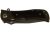 ЗУБР 200 мм/лезвие 95 мм, металлическая рукоятка с деревянными вставками, нож складной СЛЕДОПЫТ 47713