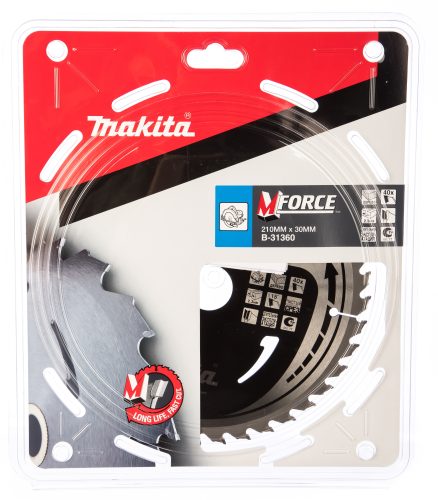 Фото Пильный диск 210х30х2,3х40Т Makita B-31360 Пильный диск 210х30х2,3х40Т Makita B-31360