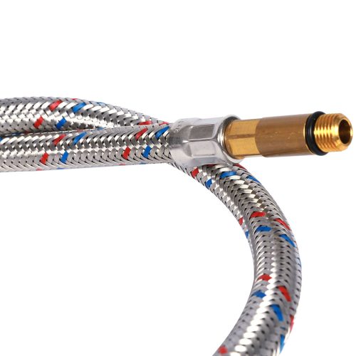 SHF-0039-351015 STOUT  Гибкая подводка для воды  M 10 (35мм) х ВР 3/8,  длина 1000 мм