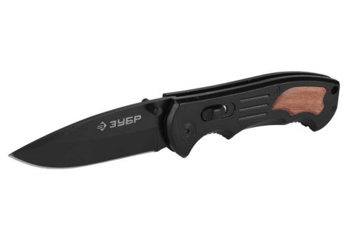 Фото ЗУБР 200 мм/лезвие 85 мм, металлическая рукоятка, нож складной КЛЫК 47704_z01 ЗУБР 200 мм/лезвие 85 мм, металлическая рукоятка, нож складной КЛЫК 47704_z01