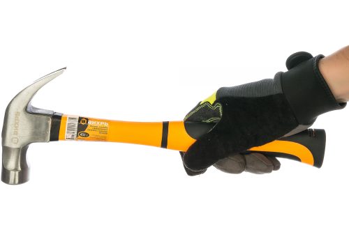 Молоток - гвоздодёр ВИХРЬ, 450гр.