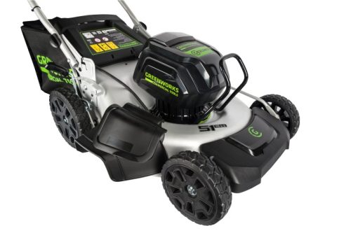Бесщеточная аккумуляторная газонокосилка GreenWorks GC82LM51K5 2502007UB