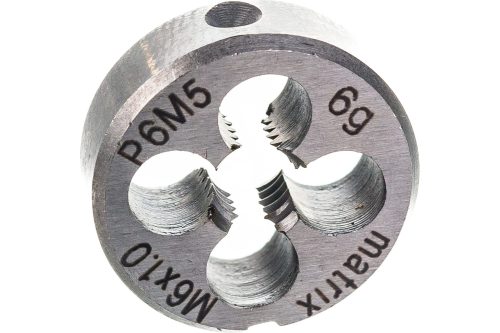 Плашка М6 х 1 мм, Р6М5 Matrix