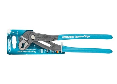 Клещи переставные Quattro-Gripp 260 мм, быстрозажимной механизм Gross