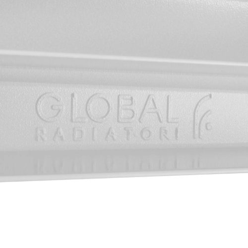 Global ISEO 500 8 секций радиатор алюминиевый боковое подключение (белый RAL 9010)