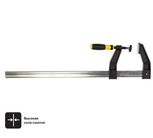 Фото Inforce усиленная струбцина F-образная 120х600мм 06-03-30 Inforce усиленная струбцина F-образная 120х600мм 06-03-30