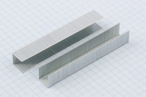 Фото Скобы, 12 мм, для мебельного степлера, усиленные, тип 53, 1000 шт Gross Скобы, 12 мм, для мебельного степлера, усиленные, тип 53, 1000 шт Gross
