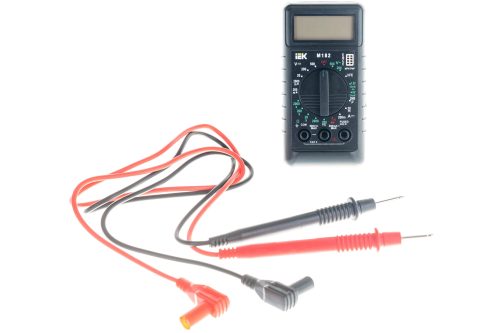 Фото Цифровой мультиметр IEK Compact M182 299590 Цифровой мультиметр IEK Compact M182 299590