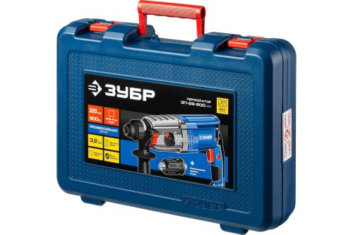 Фото Перфоратор ЗУБР ЗП-28-800 КМ, 800 Вт Перфоратор ЗУБР ЗП-28-800 КМ, 800 Вт