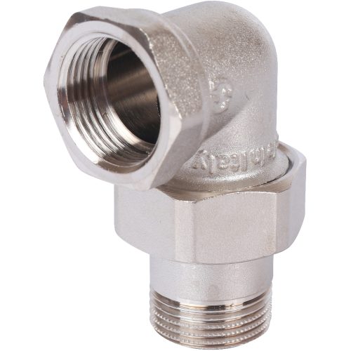 Фото SFT-0059-000034 STOUT Разъемное угловое соединение "американка" ВН, никелированное 3/4" SFT-0059-000034 STOUT Разъемное угловое соединение "американка" ВН, никелированное 3/4"