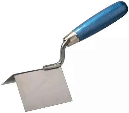 Фото STAYER 80 мм, нержавеющее полотно, кельма для внешних углов 0835 STAYER 80 мм, нержавеющее полотно, кельма для внешних углов 0835