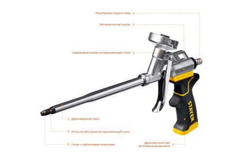 Пистолет для монтажной пены Stayer HERCULES 06861_z02