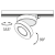 Трековый светильник Technical TR006-1-12W3K-B4K