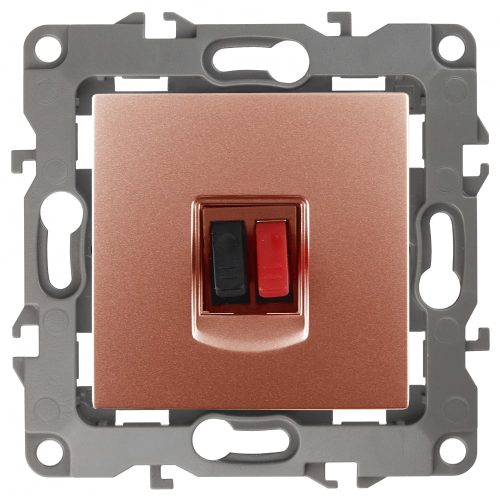 Фото Аудио розетка ЭРА 12-3111-14 IP20, 12, медь Б0027459 Аудио розетка ЭРА 12-3111-14 IP20, 12, медь Б0027459