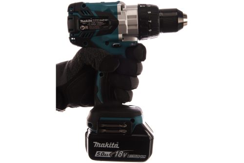 Фото Аккумуляторная ударная дрель Makita DHP481RTE Аккумуляторная ударная дрель Makita DHP481RTE