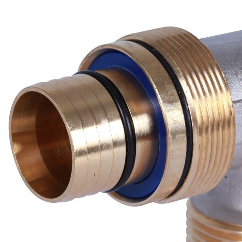 SFS-0006-011432 STOUT Угольник-переходник с наружной резьбой 1 1/4"x32 для металлопластиковых труб винтовой