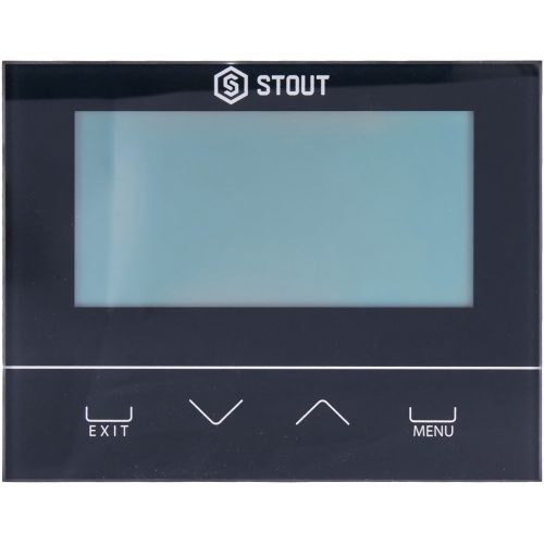 STE-0101-029232 STOUT Проводной комнатный двухпозиционный регулятор ST-292v3, черный