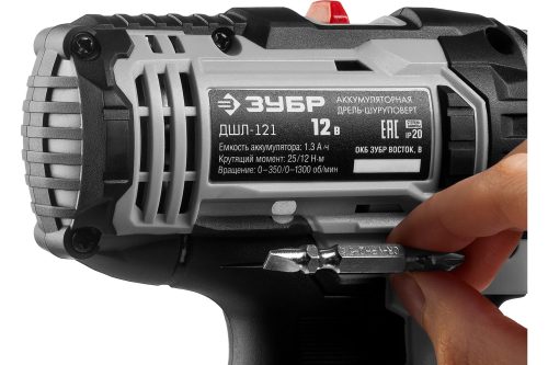 Фото Аккумуляторная дрель-шуруповерт ЗУБР ДШЛ-121 Аккумуляторная дрель-шуруповерт ЗУБР ДШЛ-121