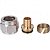 SFC-0024-001622 STOUT Фитинг компрессионный 16х2,2x1/2" для труб из сшитого полиэтилена