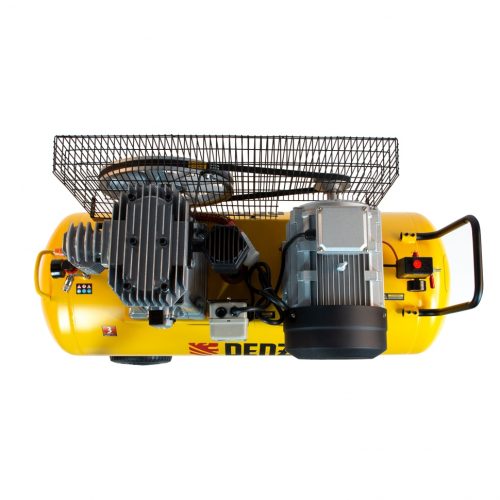 Компрессор воздушный, ременный привод BCI5500-T/200, 5.5 кВт, 200 литров, 850 л/мин Denzel