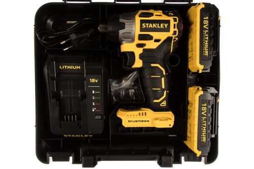 Фото Аккумуляторный гайковерт Stanley SBI201D2K Аккумуляторный гайковерт Stanley SBI201D2K