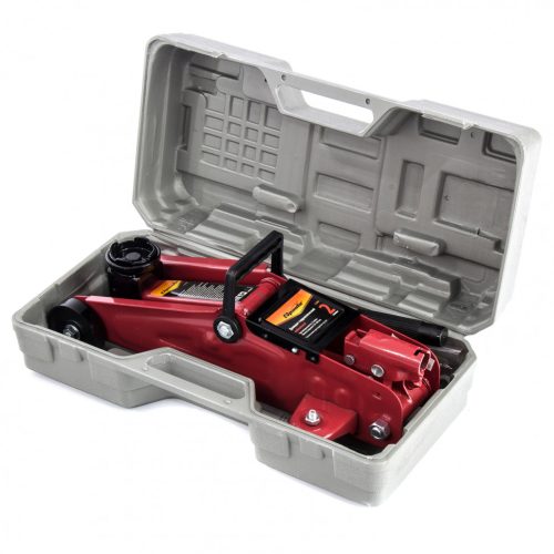 Фото Домкрат гидравлический подкатный, 2 т, h подъема 125-300 мм, в пластиковом кейсе Sparta Домкрат гидравлический подкатный, 2 т, h подъема 125-300 мм, в пластиковом кейсе Sparta