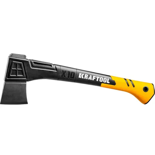 Фото KRAFTOOL 1000 г, 450 мм, топор универсальный X10 20660-10 KRAFTOOL 1000 г, 450 мм, топор универсальный X10 20660-10