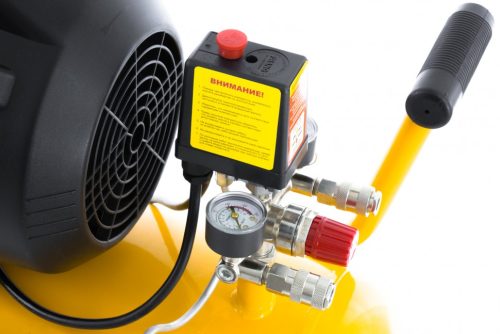 Компрессор пневматический, 2.2 кВт, 350 л/мин, 50 л Denzel